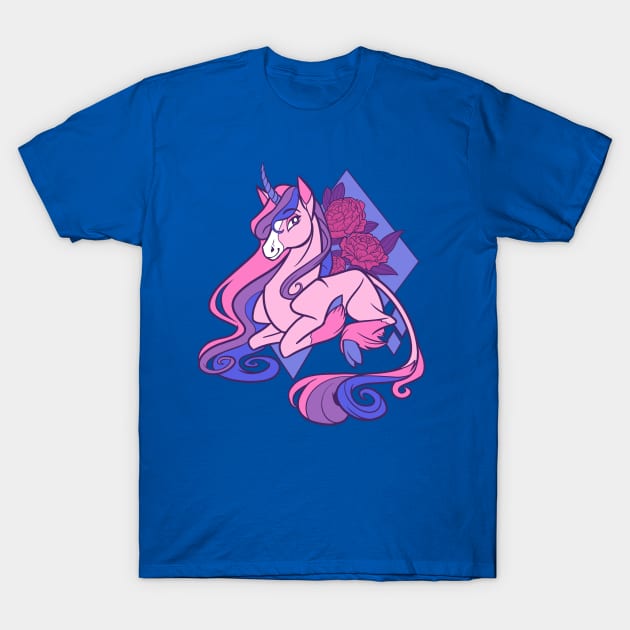 Bi Unicorn T-Shirt by SophieScruggs